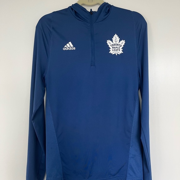 Adidas Maple Leafs Quarter-Zip - Picture 1 of 5